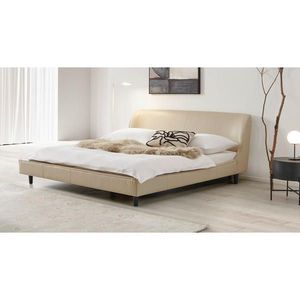 Livetastic ČALOUNĚNÁ POSTEL, 180/200 cm, béžová obraz