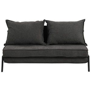 Livetastic ROZKLÁDACÍ POHOVKA, textil, tmavě šedá obraz