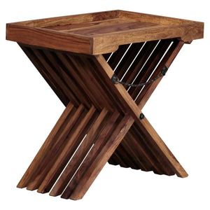 MID.YOU ODKLÁDACÍ STOLEK, sheesham, barvy sheesham obraz