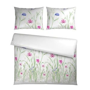 Esposa OBOUSTRANNÉ POVLEČENÍ, satén, fialová, 200/200 cm obraz