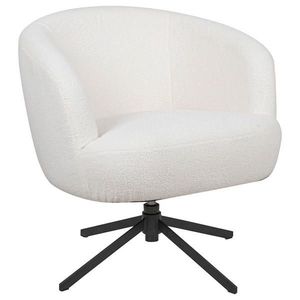 Cantus KŘESLO, kov, textil, bílá obraz