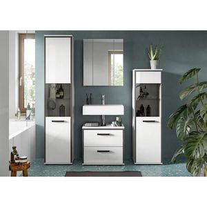 MID.YOU KOUPELNA vysoce lesklá bílá obraz