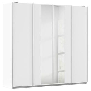 Rauch Möbel SKŘÍŇ S POSOUVACÍMI DVEŘMI, čiré, bílá, 226/211/62 cm obraz