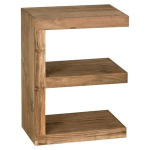 MID.YOU ODKLÁDACÍ STOLEK, akácie, barvy akácie obraz