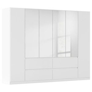 Rauch Möbel ŠATNÍ SKŘÍŇ S OTOČNÝMI DVEŘMI, barvy stříbra, bílá, 271/210/54 cm obraz