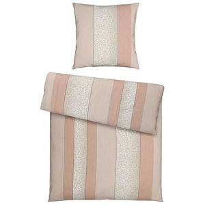 Dieter Knoll POVLEČENÍ, satén, béžová, 135/200 cm obraz