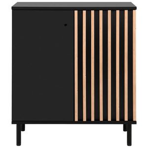 Livetastic KOMODA, černá, dub artisan, 80/90/40 cm obraz