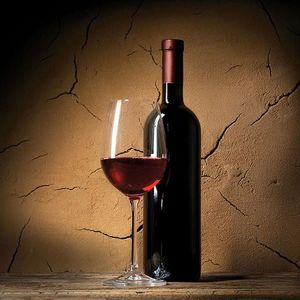 Euroart OBRAZ NA SKLE, jídlo a pití, 30/30/1, 40 cm obraz