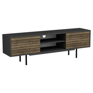 Livetastic NÍZKÁ KOMODA, antracitová, 160/50, 5/35 cm obraz