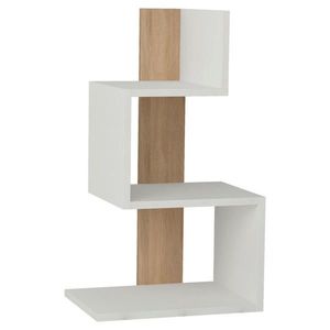 Livetastic ODKLÁDACÍ STOLEK, bílá, barvy dubu obraz