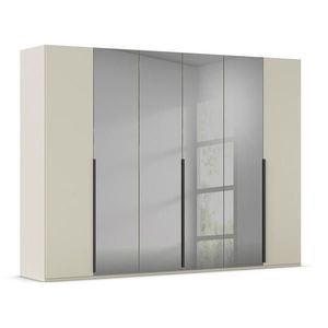 Rauch Möbel ŠATNÍ SKŘÍŇ S OTOČNÝMI DVEŘMI, šedá, šampaňská, 301/223/61 cm obraz