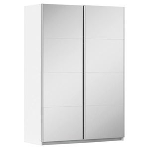 Rauch Möbel SKŘÍŇ S POSOUVACÍMI DVEŘMI, bílá, 136/197/61 cm obraz