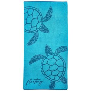 Esposa OSUŠKA NA PLÁŽ, 90/180 cm, modrá obraz