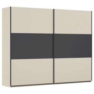 Rauch Möbel SKŘÍŇ S POSOUVACÍMI DVEŘMI, šedá, šampaňská, 261/210/59 cm obraz