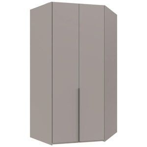 MID.YOU ROHOVÁ ŠATNÍ SKŘÍŇ, šedá, Sahara, 120/236/120 cm obraz