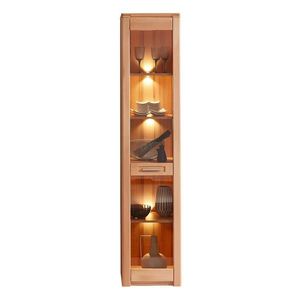 Carryhome VITRÍNA, jádrový buk, jádrový buk, 43/203/40 cm obraz