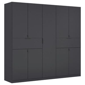 Rauch Möbel ŠATNÍ SKŘÍŇ S OTOČNÝMI DVEŘMI, šedá, 226/210/54 cm obraz