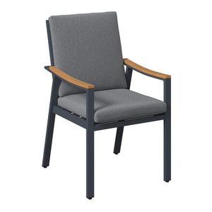 Ambia Garden ZAHRADNÍ ŽIDLE, dřevo, kov, textil obraz