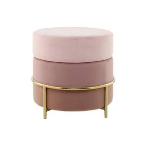 TABURET, kov, textil, kompozitní dřevo, 48, 5/46/48, 5 cm obraz