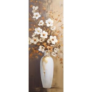 OBRAZ NA SKLE, zátiší, 30/80/1, 40 cm obraz