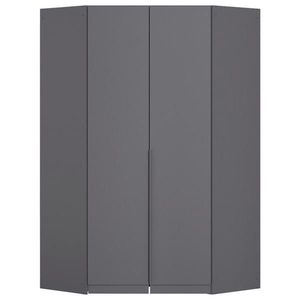 Rauch Möbel ROHOVÁ ŠATNÍ SKŘÍŇ, šedá, 117/229/117 cm obraz