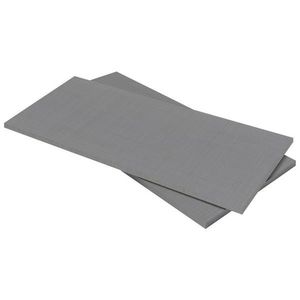 Carryhome SADA VKLÁDACÍCH POLIC, šedá, 110/2/50 cm obraz