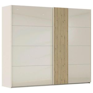 Novel SKŘÍŇ S POSOUVACÍMI DVEŘMI, barvy dubu, šampaňská, 262/223/68 cm obraz