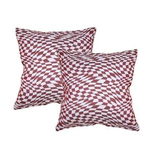 Návleky na polštář, Eva, červená, 43 x 43 cm obraz