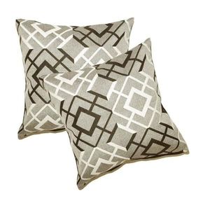 Návleky na polštář, Adam, černý , 43 x 43 cm 2 kusy obraz