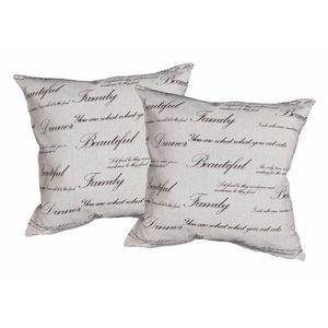 Návlek na polštář, Family, 45 x 45, fialový obraz