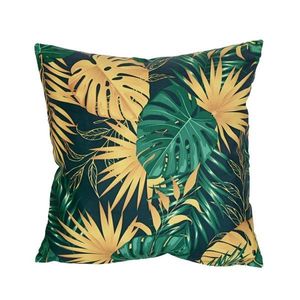 Design návlek, Monstera a palmový list, 40 x 40 cm obraz