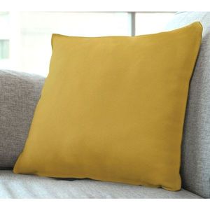 Návlek na polštář, Blackout žlutý č. 128, 45 x 45 cm obraz