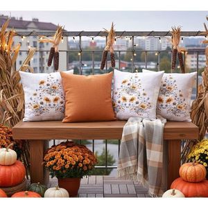 Návlek na polštář, Kopretinky, 40 x 40 cm obraz