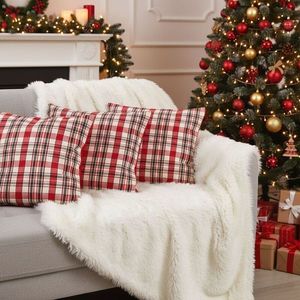 Návlek na Polštář, Skandinávská kostička, 40 x 40 cm obraz