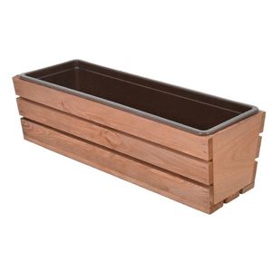 Dřevěný truhlík MODERN Rojaplast obraz