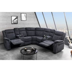 Pětimístná polohovací TV pohovka KYKLOP Dekorhome obraz