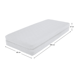Rozkládací pěnová matrace MELK Tempo Kondela obraz
