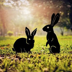 Decorative Garden Object Set (2 Pieces) RaAbbits 01 obraz