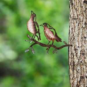 Zahradní dekorace Bird on the branch 29 obraz