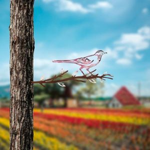 Zahradní dekorace Bird on the branch 25 obraz