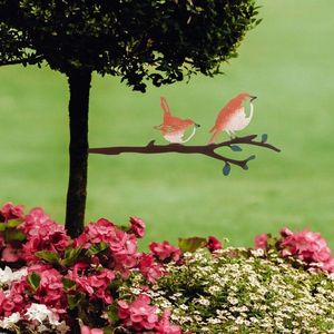 Zahradní dekorace Bird on the branch 23 obraz