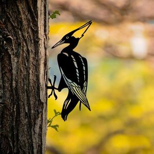 Zahradní dekorace Bird On The Branch 10 - Black obraz