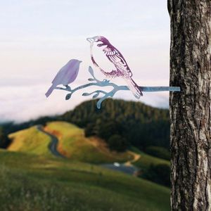 Zahradní dekorace Bird on the branch 22 obraz