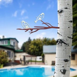 Zahradní dekorace Bird on the branch 28 obraz