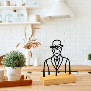 Dekorativní předmět Rene - Black obraz