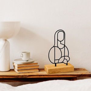 Dekorativní předmět Mona - Black obraz