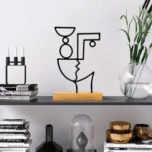 Dekorativní předmět Cubik - Black obraz