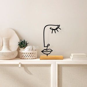 Dekorativní předmět Look - Black obraz