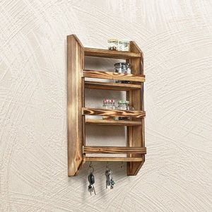Wooden Shelf Shelf Hook obraz