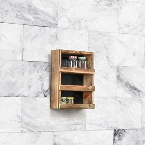 Wooden Shelf Three Layer Shelf obraz